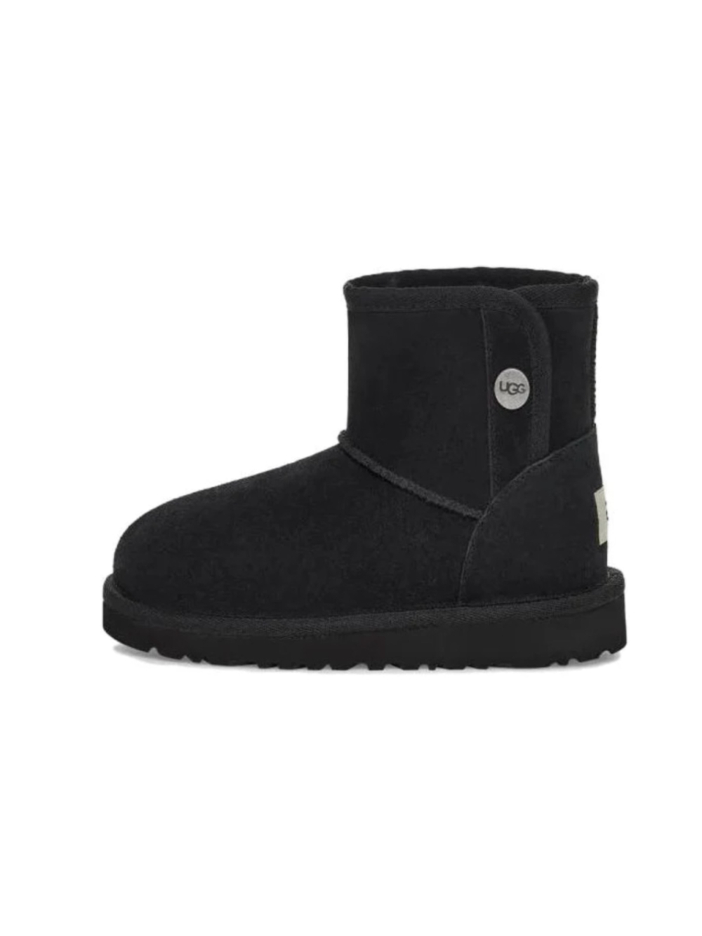 UGG toddler Jona mini Boot size 6 Ankle Boots Black Winter Suede Solid